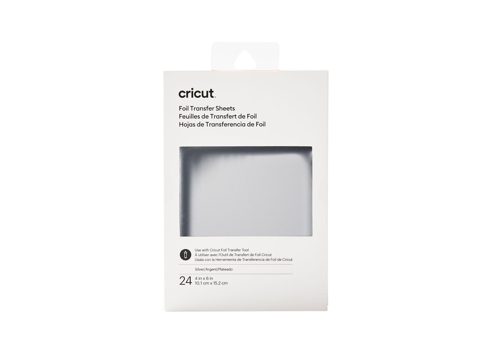 Cricut Transfer Foil Sheets 10x15cm 24 sheets (Silver) Cricut Transfer Foil Sheets 10x15cm 24 sheets (Silver)