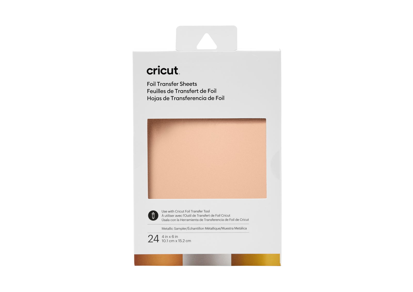 Cricut Transfer Foil Sheets Sampler 10x15cm 24 sheets (Metallic) Cricut Transfer Foil Sheets Sampler 10x15cm 24 sheets (Metallic)