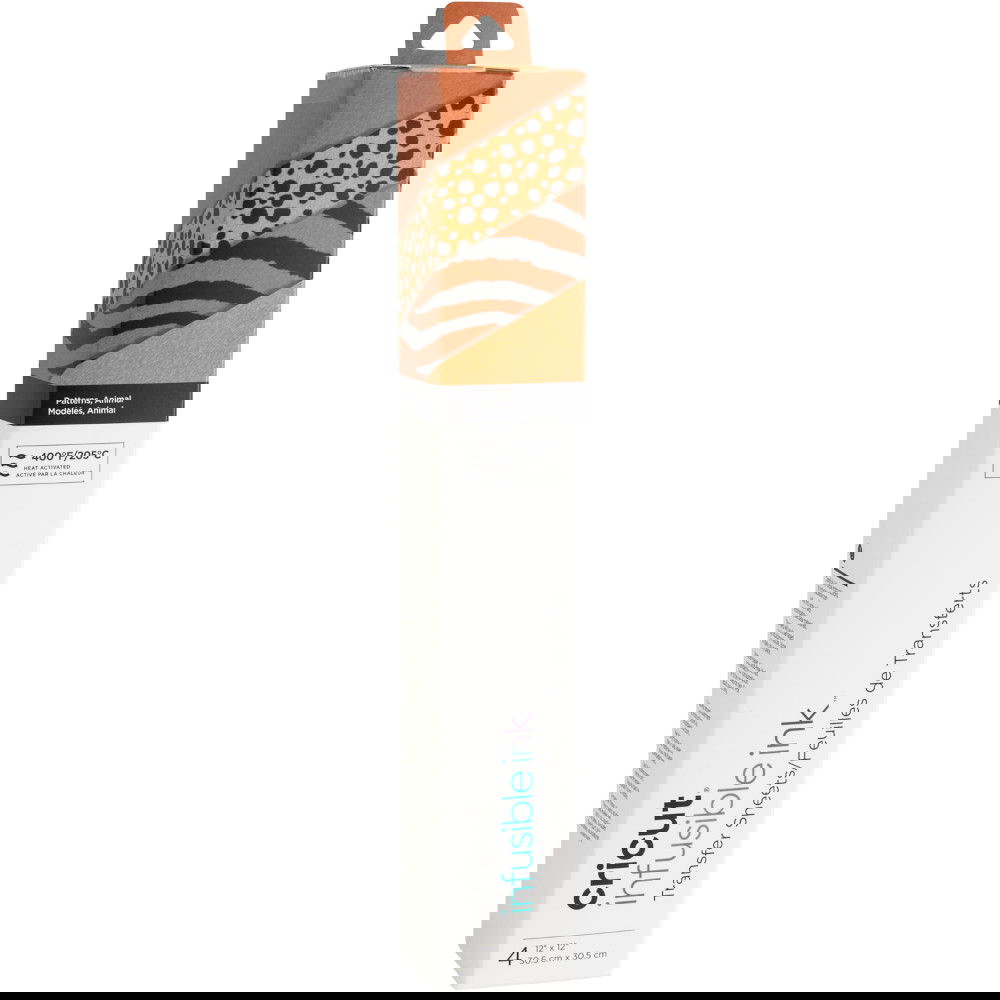 Cricut Infusible Ink Transfer Sheets 4-pack (Animal Print)