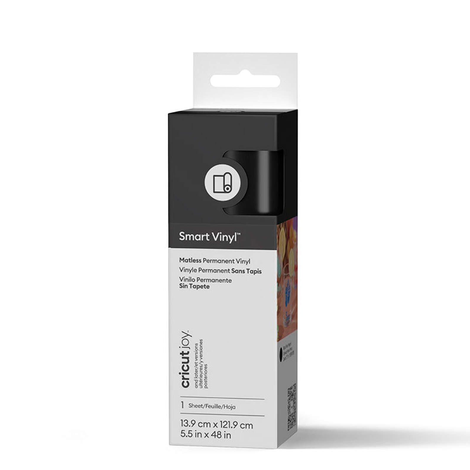 Cricut Smart Vinyl Permanent Joy 14x122cm 1 sheet (Black)