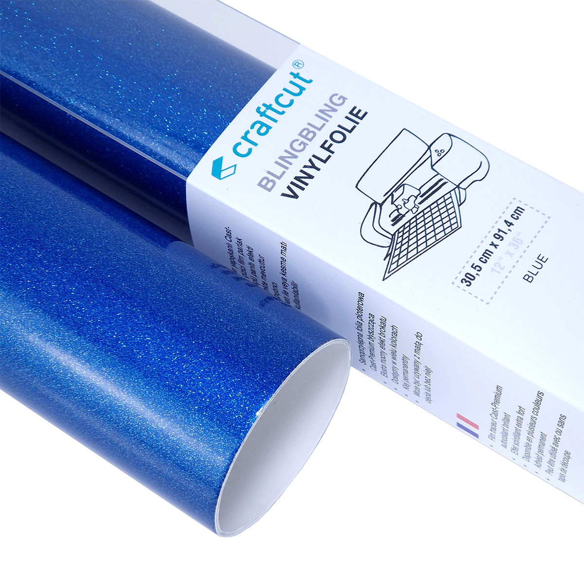 craftcut® BlingBling Vinylfolie 30,5 x 91,4 cm