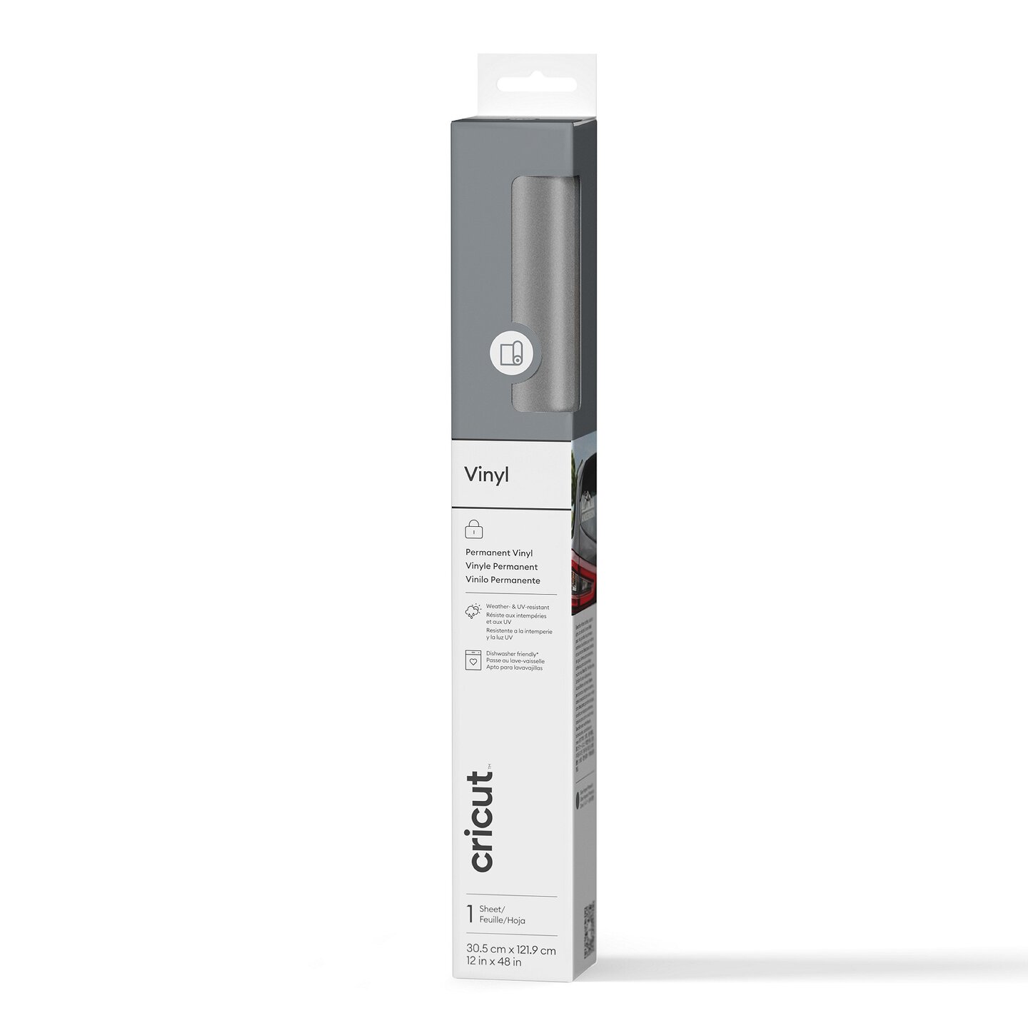 Cricut Premium Vinyl Permanent 30x120cm (Silver) Cricut Premium Vinyl Permanent 30x120cm (Silver)
