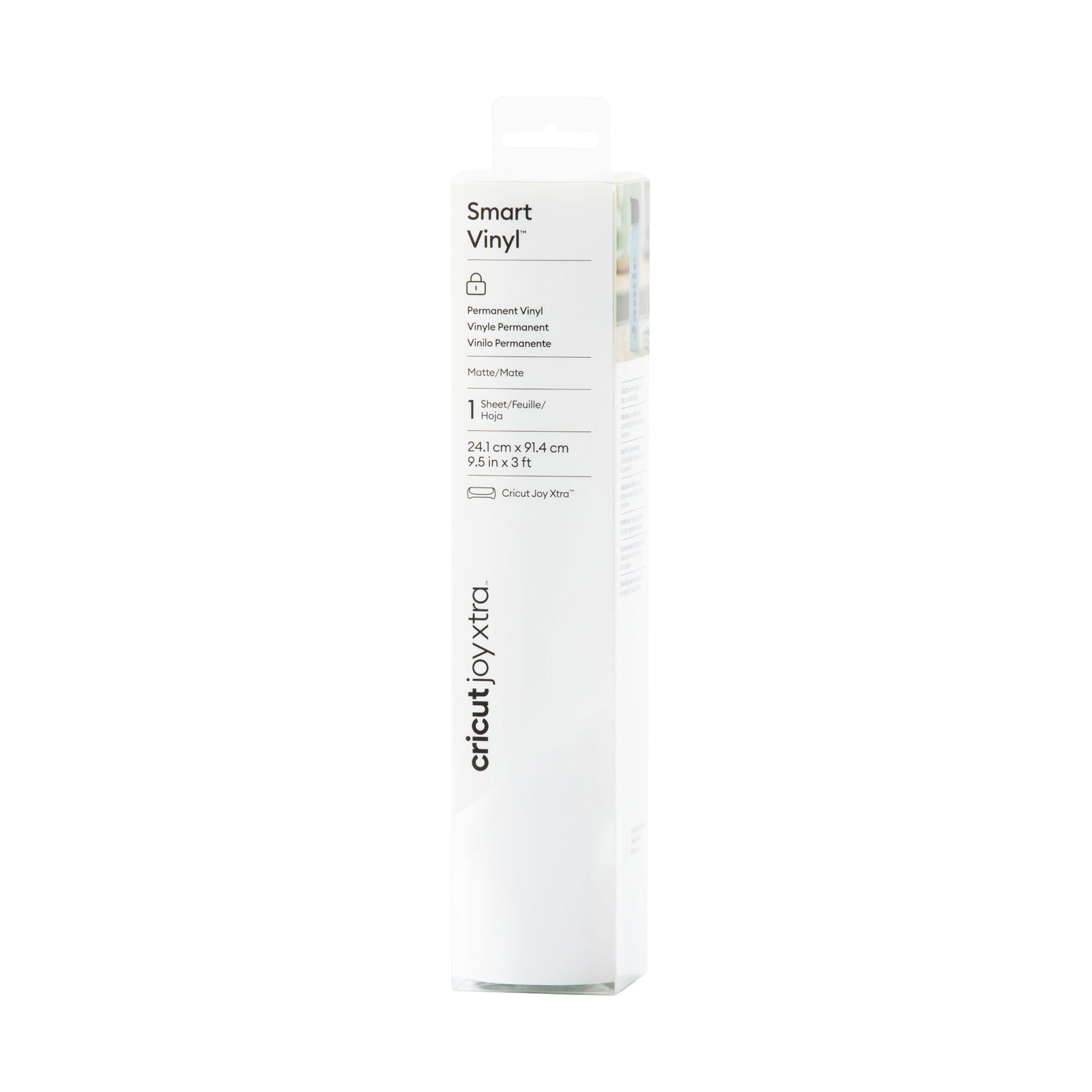 Cricut Smart Vinyl Permanent Joy Xtra 24,1x91,5cm 1 sheet (White) Cricut Smart Vinyl Permanent Joy Xtra 24,1x91,5cm 1 sheet (White)